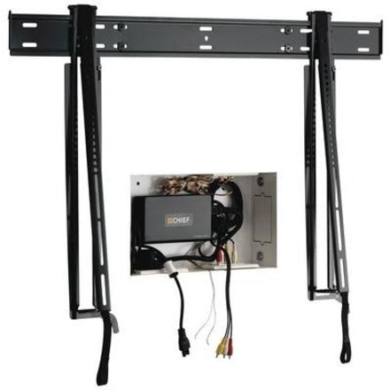 Chief Thinstall Large Fixed Wall Mount - For Displays 42-86" - Black LSTU