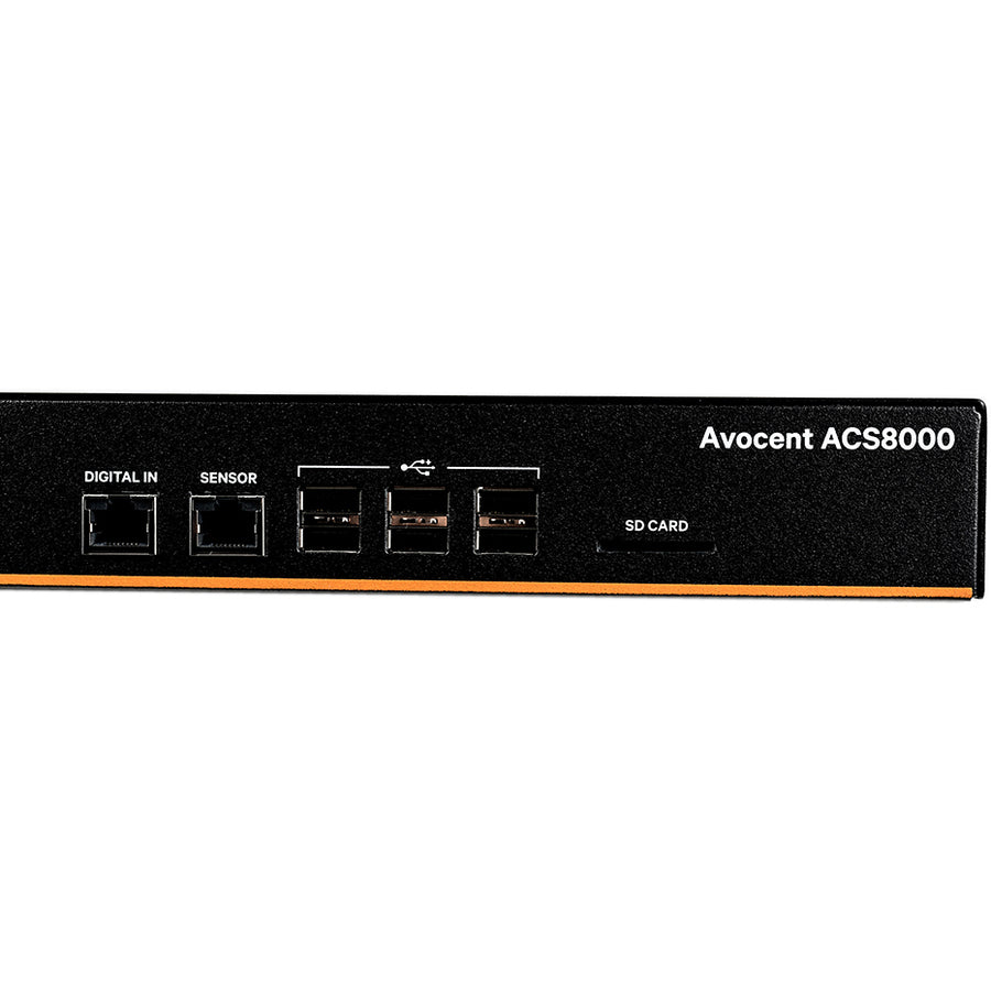 Vertiv Avocent 16-port ACS8000 Console System with single AC Power Supply, non-TAA ACS8016SAC-400