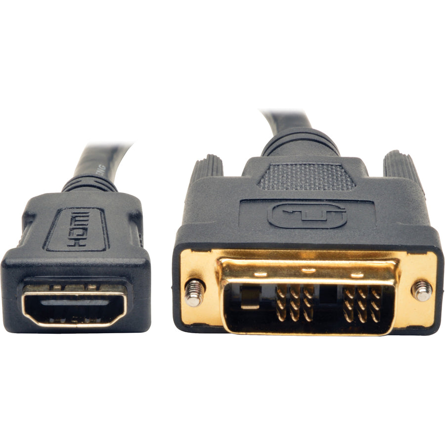 Eaton Tripp Lite Series HDMI to DVI-D Adapter Cable (F/M), 8 in. (20.3 cm) P130-08N