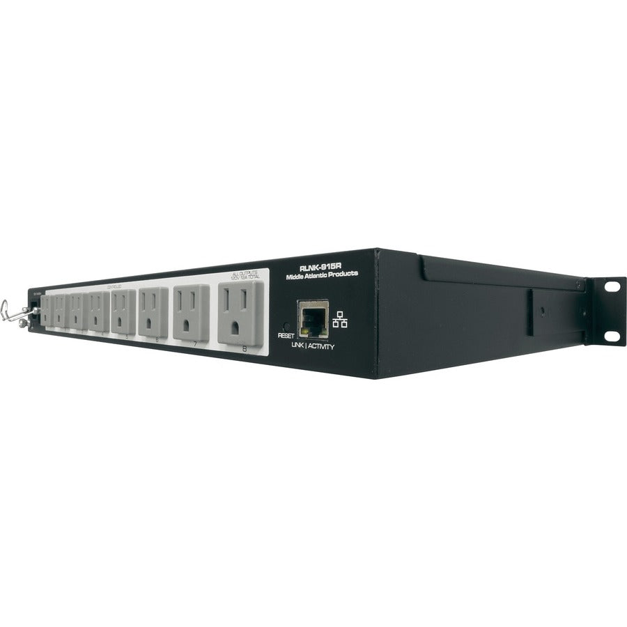 Middle Atlantic Select Series 9-Outlet Rack Mounted PDU with RackLink - 15 Amp Power Distribution Unit RLNK-915R