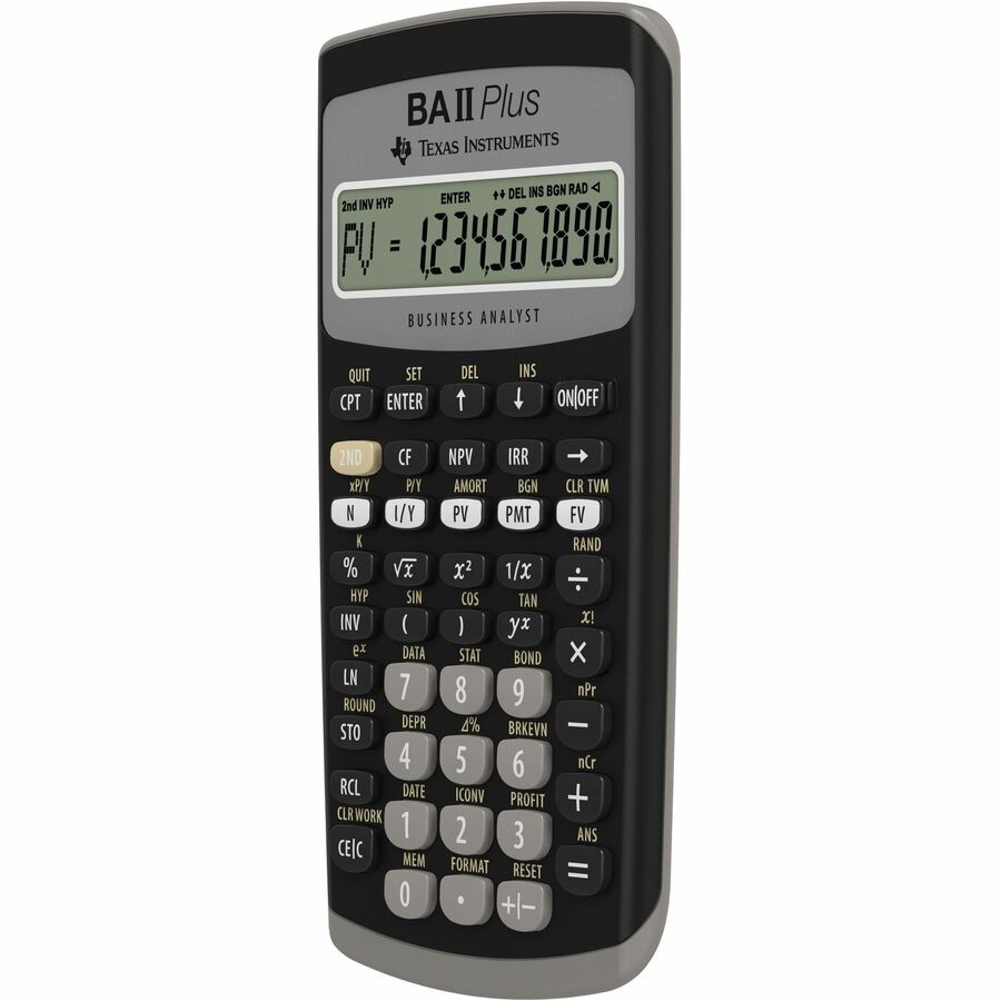Texas Instruments BA II Plus Financial Calculator IIBAPL/TBL/1L1