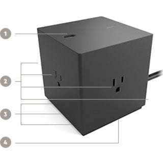 Belkin BOOST&uarr;CHARGE 8-Port Charging Station (USB/AC) B2B167