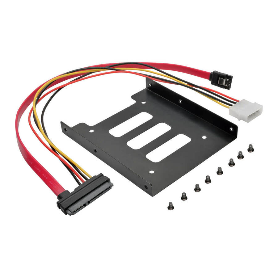 Tripp Lite by Eaton 2.5-Inch SATA Hard Drive Mounting Kit for 3.5-Inch Drive Bay P948-BRKT25
