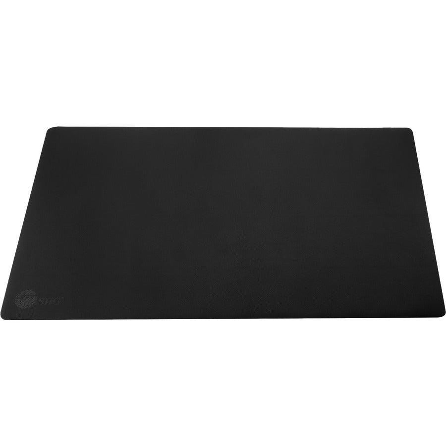 SIIG Large Artificial Leather Smooth Desk Mat Protector - Black CE-PD0412-S1
