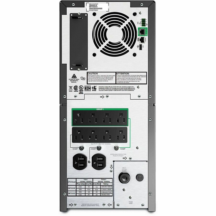 APC by Schneider Electric Smart-UPS SMT2200C 2.2KVA Tower UPS SMT2200C
