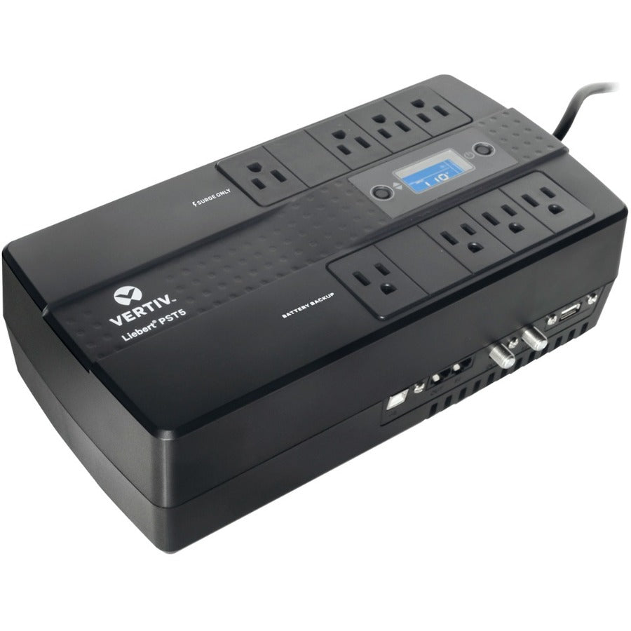 Vertiv Liebert PST5 UPS - 660VA/400W 120V| Battery Backup & Surge Protection PST5-660MT120