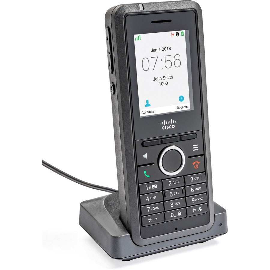 Cisco 6825 IP Phone - Cordless - Cordless - DECT, Bluetooth - Wall Mountable CP-6825-3PC-BUN-NA