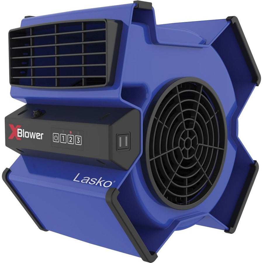 Lasko X-Blower Multi-Position Utility Blower Fan in Blue Color X12905