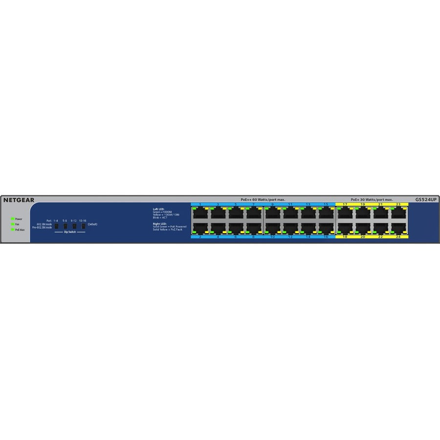 Netgear GS524UP Ethernet Switch GS524UP-100NAS