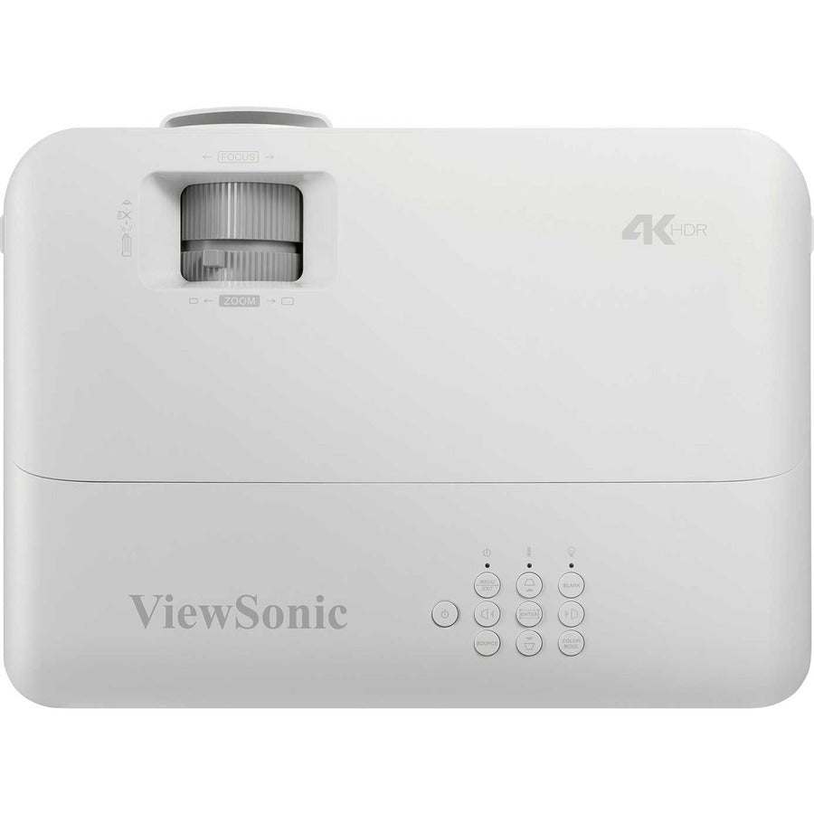 ViewSonic (PX748-4K) 4K UHD Projector with 4000 Lumens 240 Hz 4.2ms HDR Support Auto Keystone Dual HDMI and USB C for Home Theater Day and Night, Stream Netflix with Dongle PX748-4K