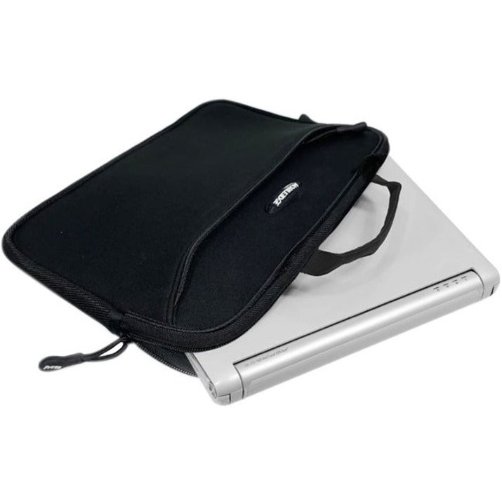 Mobile Edge SlipSuit Carrying Case (Sleeve) for 11.6" to 12" Notebook, Chromebook, Accessories, AC Adapter, File, Power Supply - Black MESS1-11/12