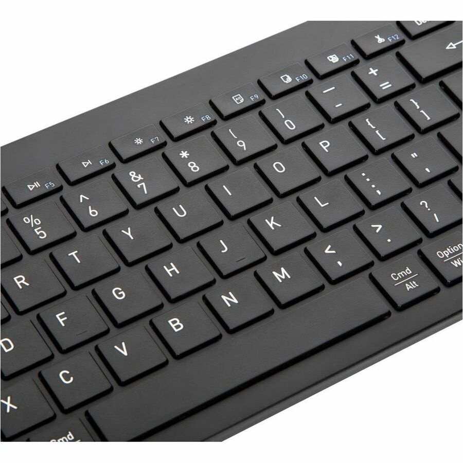 Targus Antimicrobial Full-Size Keyboard and Midsize Comfort Mouse Bundle AKM618AMUS