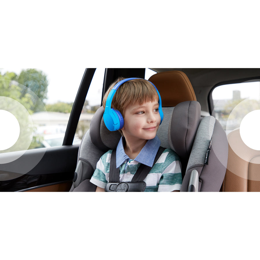 Belkin SoundForm Mini Wireless On-Ear Headphones for Kids AUD002BTBL