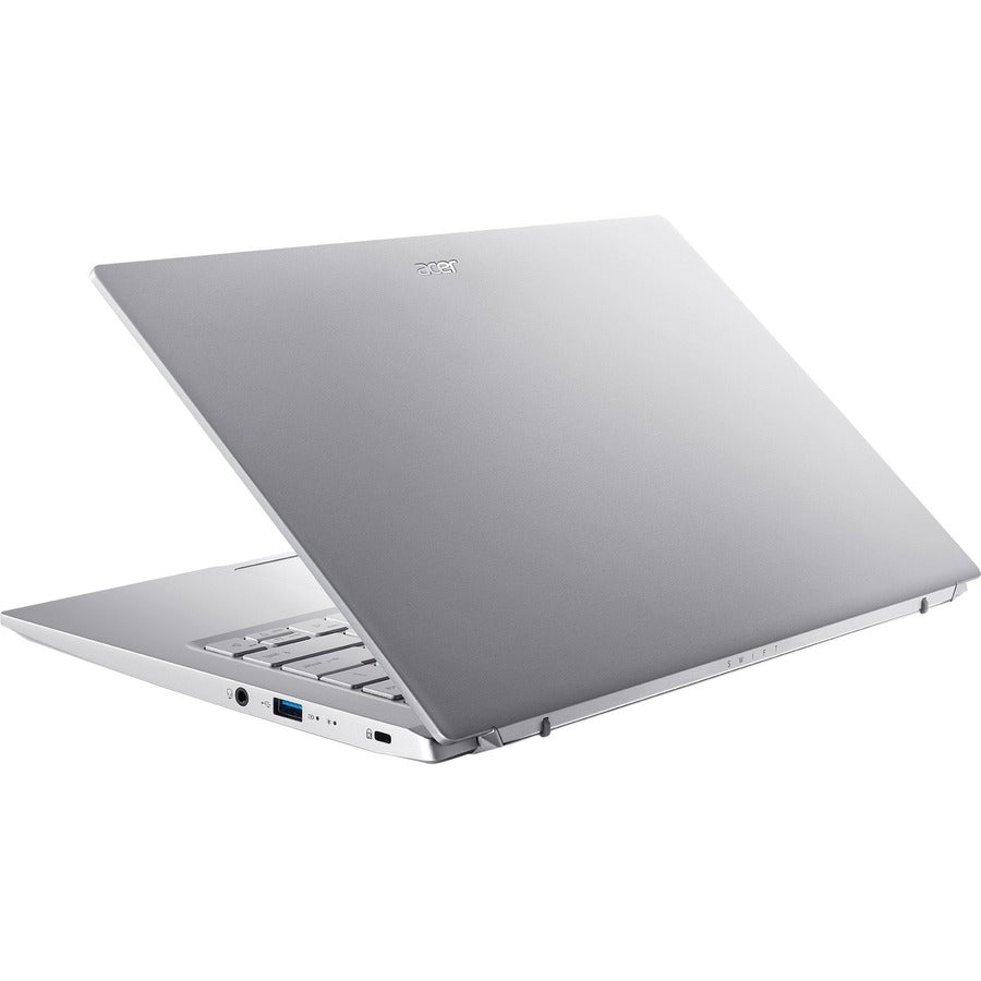 Acer Swift 3 SF314-512 SF314-512-78JG 14" Notebook - QHD - Intel Core i7 12th Gen i7-1260P - 16 GB - 512 GB SSD - English Keyboard - Pure Silver NX.K0FAA.004