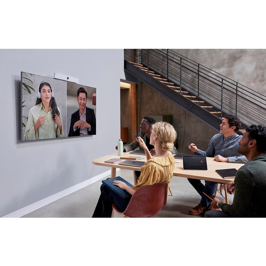 Cisco Webex Room Bar (Carbon Color) with wall-mount Room Navigator CS-BAR-W-C-K9