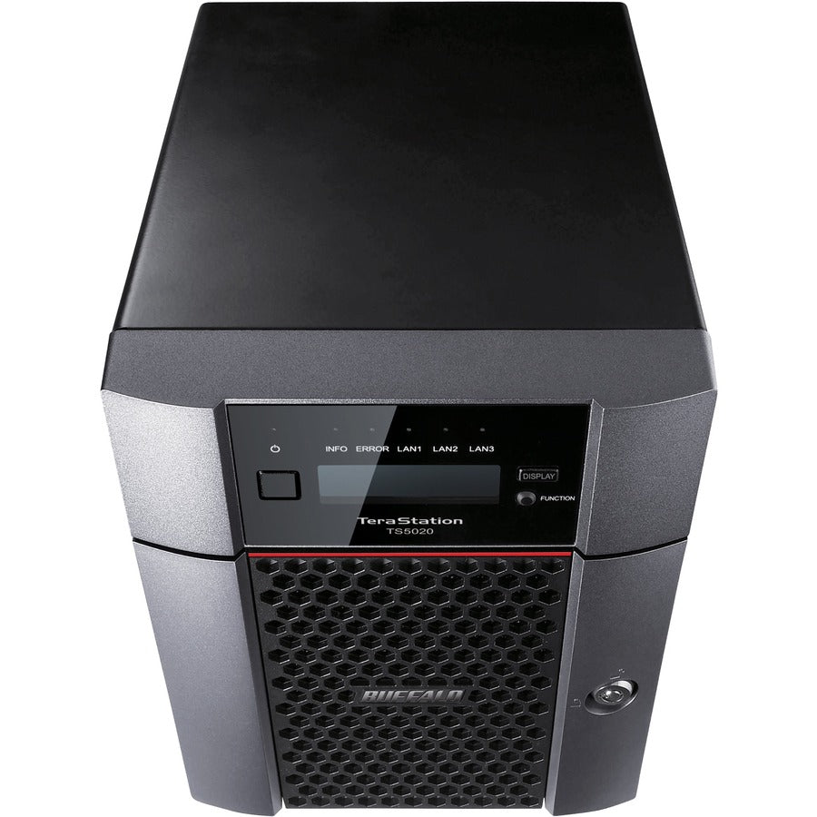 BUFFALO TeraStation 5420 4-Bay 8TB (2x4TB) Business Desktop NAS Storage Hard Drives Included TS5420DN0802