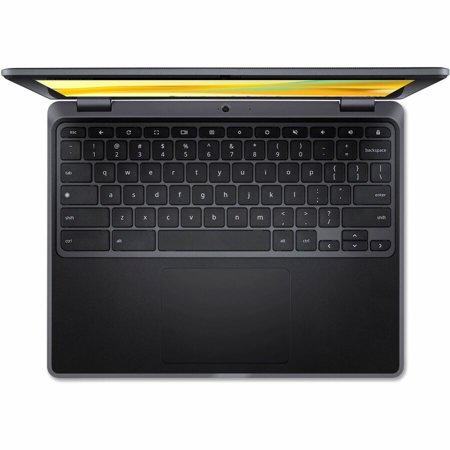 Acer Chromebook Spin 512 R856TN R856TN-P20G 12" Touchscreen Convertible 2 in 1 Chromebook - HD+ - Intel N200 - 8 GB - 64 GB Flash Memory - English (US) Keyboard - Shale Black NX.KE4AA.002