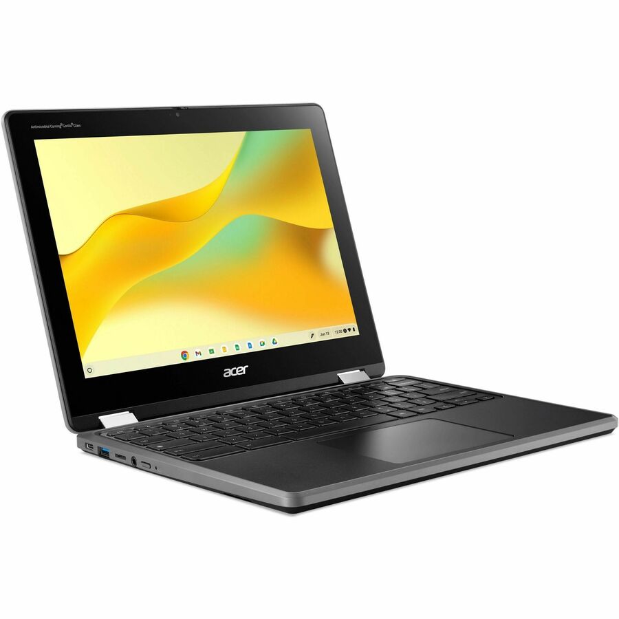 Acer Chromebook Spin 512 R856TN R856TN-P20G 12" Touchscreen Convertible 2 in 1 Chromebook - HD+ - Intel N200 - 8 GB - 64 GB Flash Memory - English (US) Keyboard - Shale Black NX.KE4AA.002