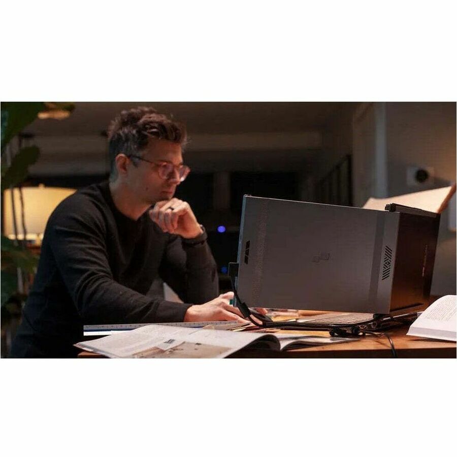 Mobile Pixels Duex Max DS 14" Class LCD Monitor - Black 101-1007P06