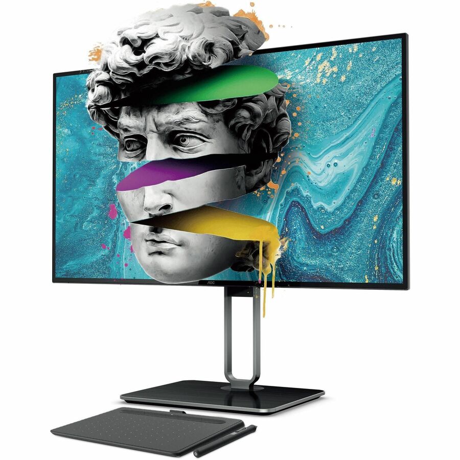 AOC U27U2DP 27" Class 4K UHD LCD Monitor - 16:9 - Black, Gray U27U2DP