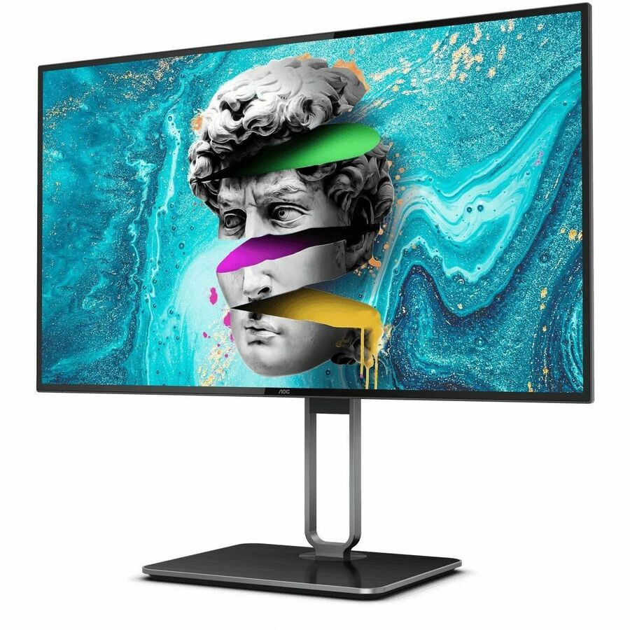 AOC U27U2DP 27" Class 4K UHD LCD Monitor - 16:9 - Black, Gray U27U2DP