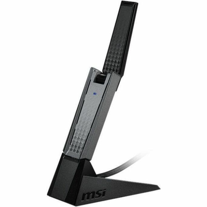 MSI IEEE 802.11 a/b/g/n/ac/ax Dual Band Wi-Fi Adapter for Computer/Notebook AX1800 WIFI USB