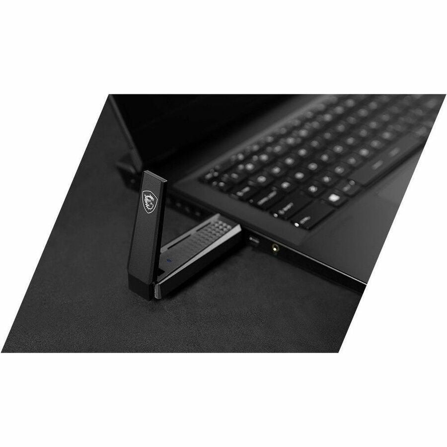 MSI IEEE 802.11 a/b/g/n/ac/ax Dual Band Wi-Fi Adapter for Computer/Notebook AX1800 WIFI USB