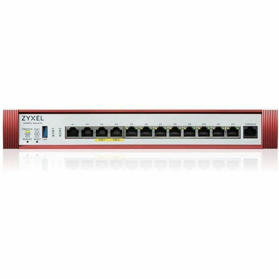 ZYXEL ZyWALL USG FLEX 500H Network Security/Firewall Appliance USGFLEX500HBUN