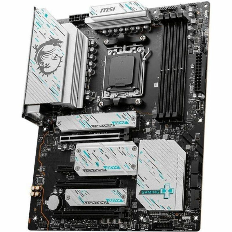 MSI X670E GAMING PLUS WIFI Gaming Desktop Motherboard - AMD X670 Chipset - Socket AM5 - ATX X670EGAMPLUSWIFI