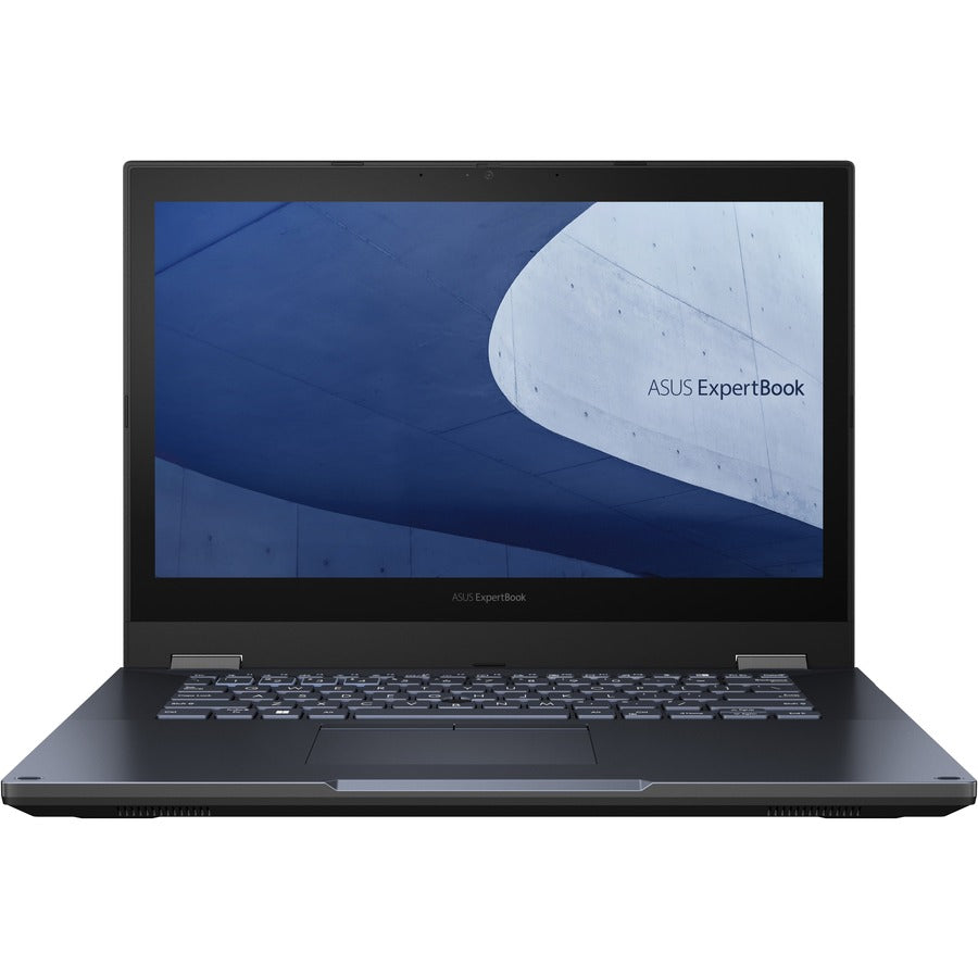 Asus ExpertBook B2 Flip B2402F B2402FVA-XS74T 14" Touchscreen Convertible 2 in 1 Notebook - Full HD - Intel Core i7 13th Gen i7-1360P - 16 GB - 512 GB SSD - Star Black B2402FVA-XS74T