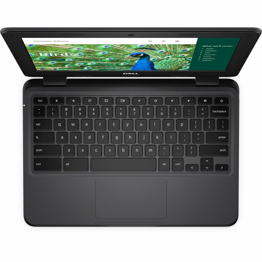 Dell Chromebook 3000 3120 11.6" Touchscreen Convertible 2 in 1 Chromebook - HD - Intel N-Series N100 - 4 GB - 64 GB Flash Memory - English (US) Keyboard - Gray J9HDD