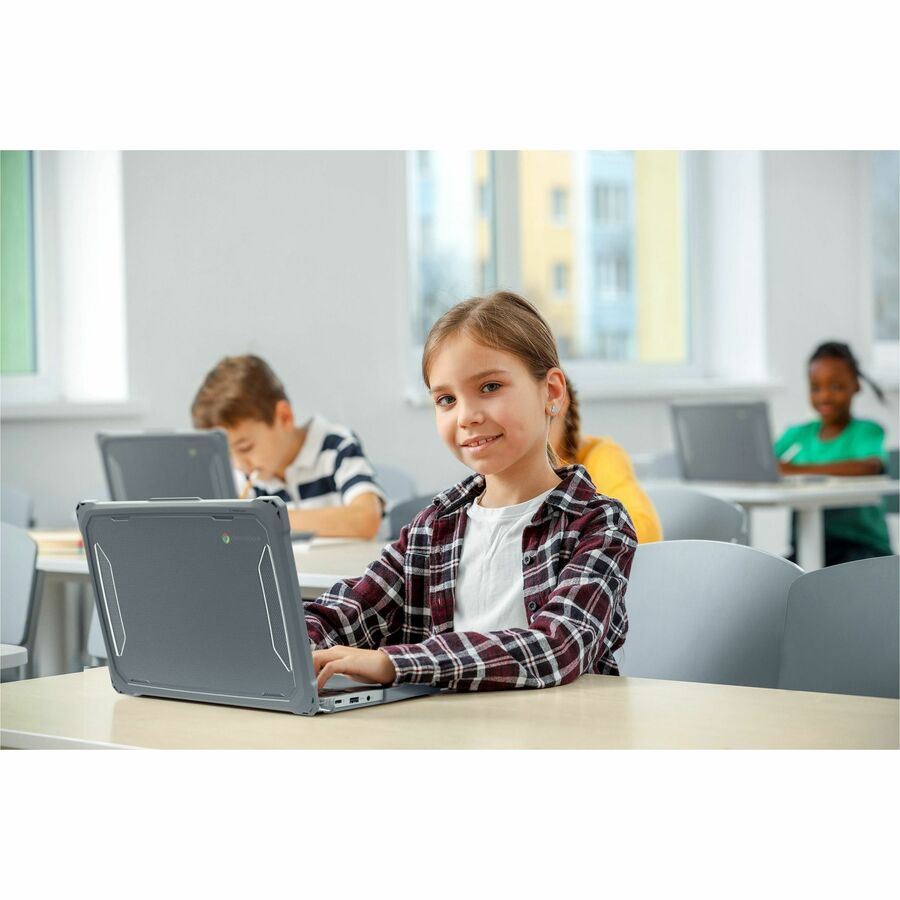 MAXCases Extreme Shell-F3 Chromebook Case DLESF33110CGRY