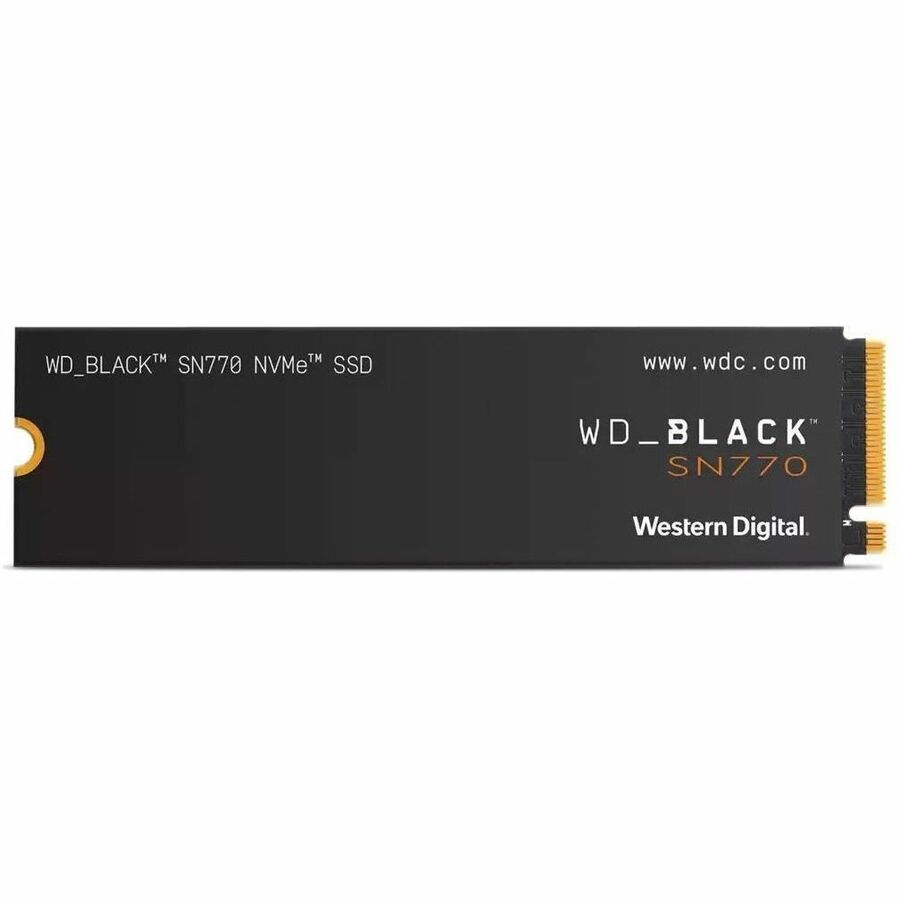 WD Black SN770 WDS100T3X0E-00B3N0 1 TB Solid State Drive - M.2 2280 Internal - PCI Express NVMe (PCI Express NVMe 4.0 x4) WDS100T3X0E-00B3N0