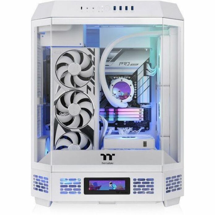 Thermaltake The Tower 600 Snow Mid Tower Chassis CA-1Z1-00M6WN-00