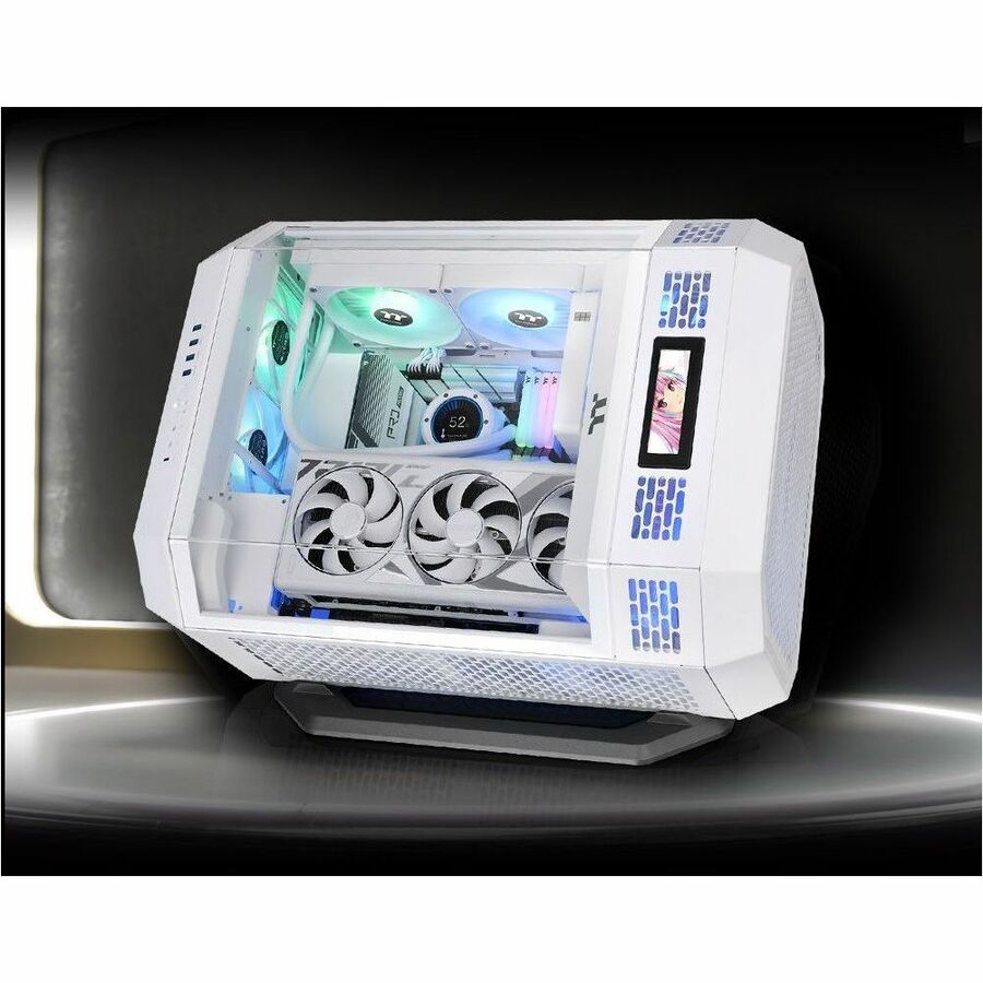 Thermaltake The Tower 600 Snow Mid Tower Chassis CA-1Z1-00M6WN-00