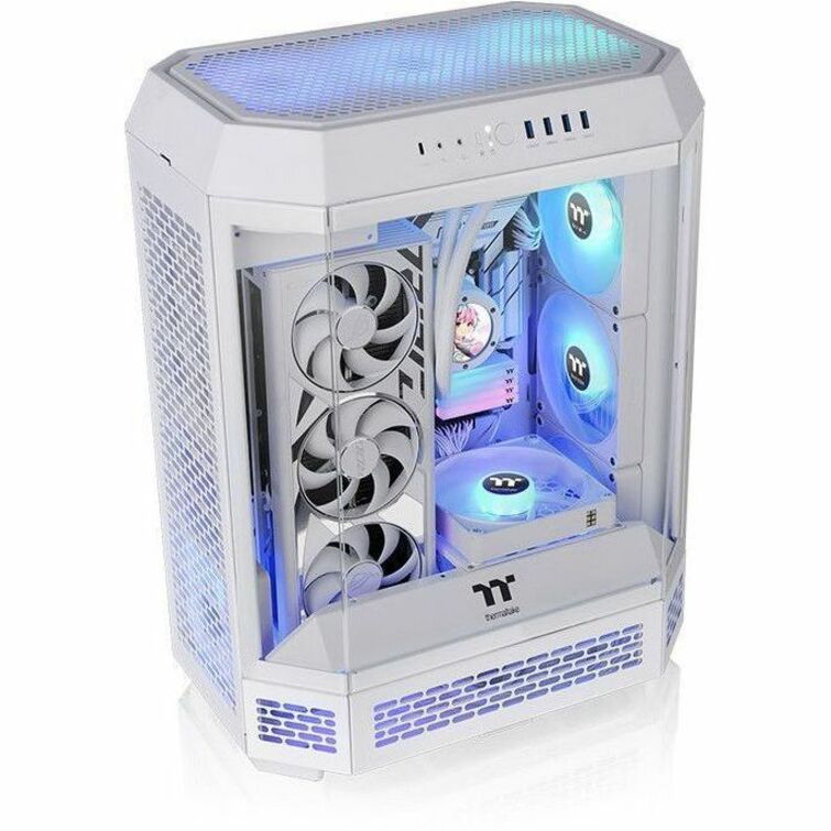 Thermaltake The Tower 600 Snow Mid Tower Chassis CA-1Z1-00M6WN-00