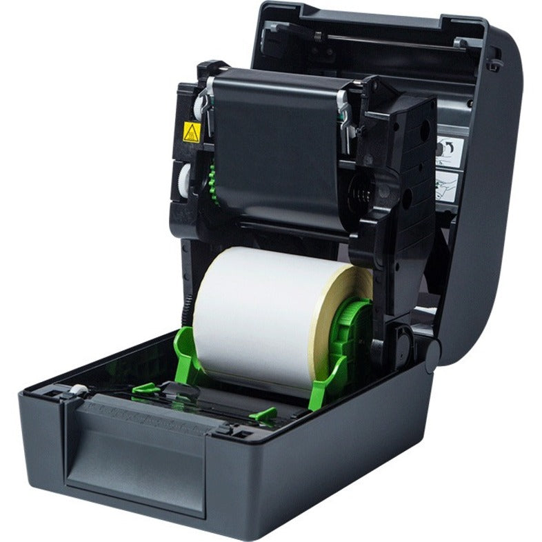 Brother TD-4750TNWB Desktop Direct Thermal/Thermal Transfer Printer - Monochrome - Label Print - USB - Serial - Bluetooth - Wireless LAN TD4750TNWB