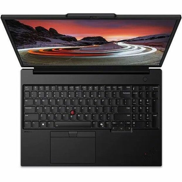 Lenovo ThinkPad P16s Gen 3 21KS0043US 16" Mobile Workstation - WUXGA - Intel Core Ultra 7 165H - vPro Technology - 16 GB - 512 GB SSD - English Keyboard - Black 21KS0043US
