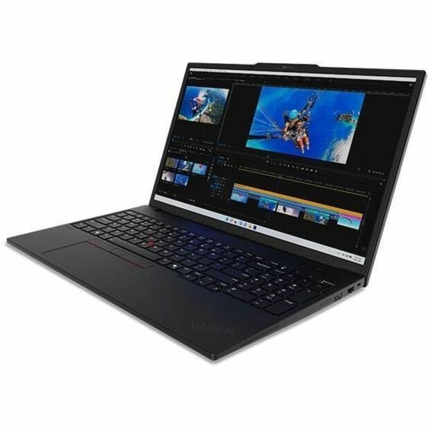 Lenovo ThinkPad P16s Gen 3 21KS0043US 16" Mobile Workstation - WUXGA - Intel Core Ultra 7 165H - vPro Technology - 16 GB - 512 GB SSD - English Keyboard - Black 21KS0043US