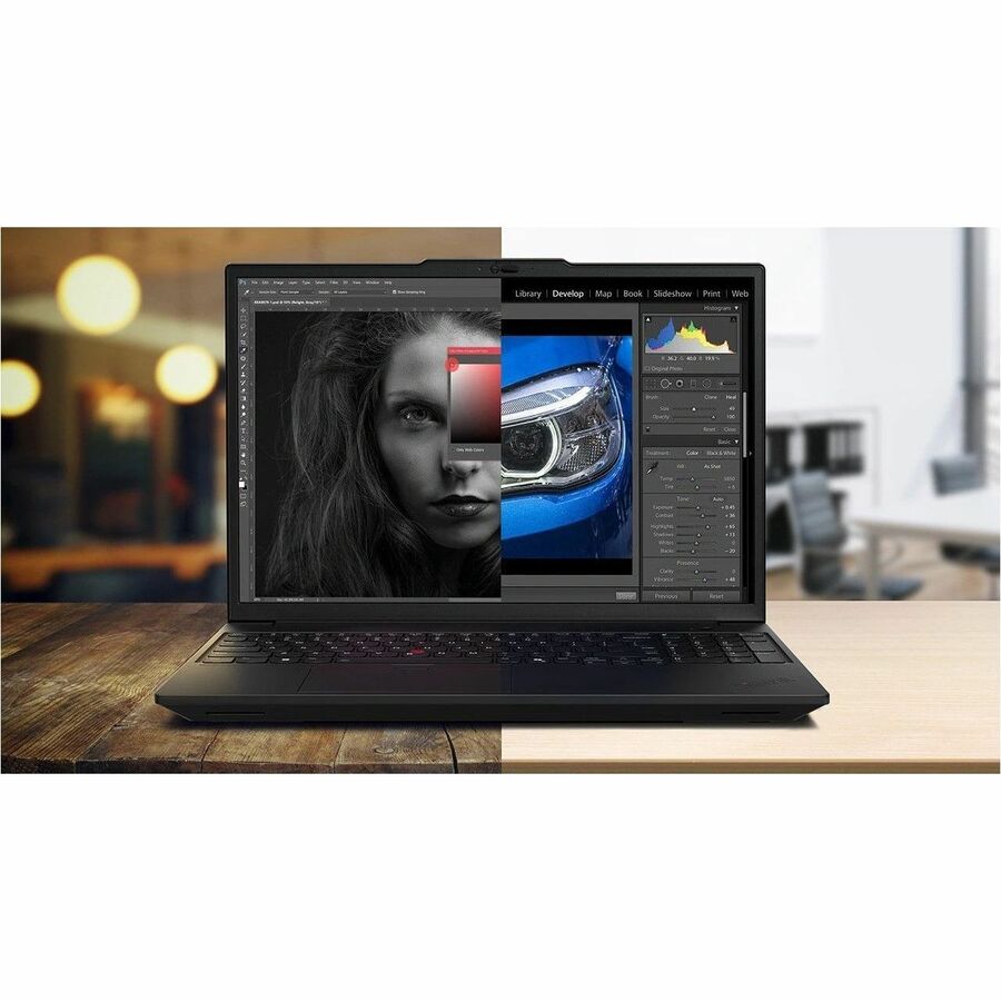 Lenovo ThinkPad P16s Gen 3 21KS0043US 16" Mobile Workstation - WUXGA - Intel Core Ultra 7 165H - vPro Technology - 16 GB - 512 GB SSD - English Keyboard - Black 21KS0043US