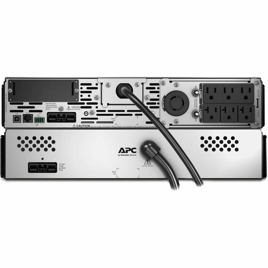 APC by Schneider Electric Smart-UPS X SMX3000RMLV2U 3000 VA Rack-mountable UPS SMX3000RMLV2U