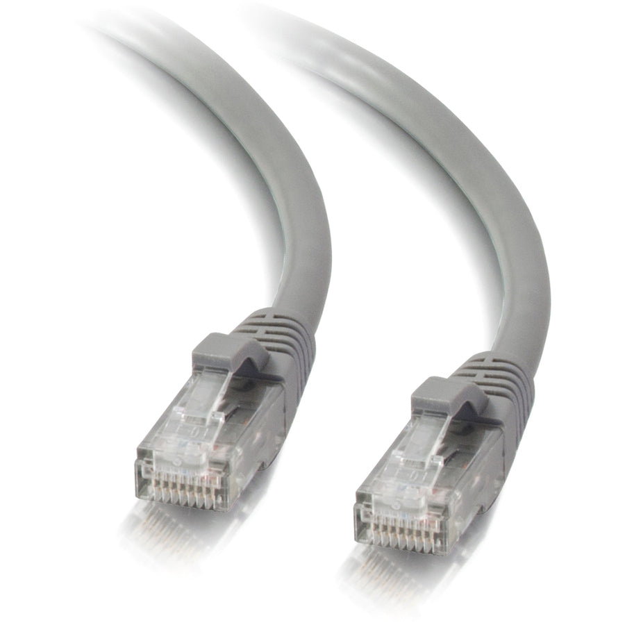 C2G 25ft Cat5e Snagless Unshielded (UTP) Network Patch Ethernet Cable-Gray 15211