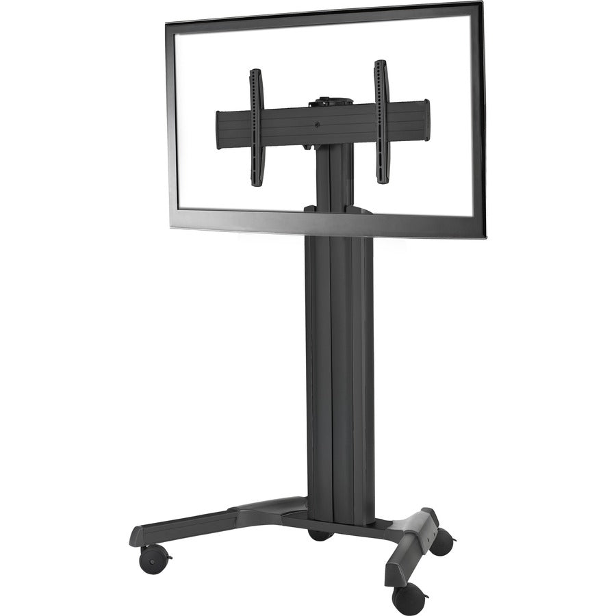 Chief Fusion Adjustable Mobile Display Cart - For Displays 42-86" - Black LPAUB