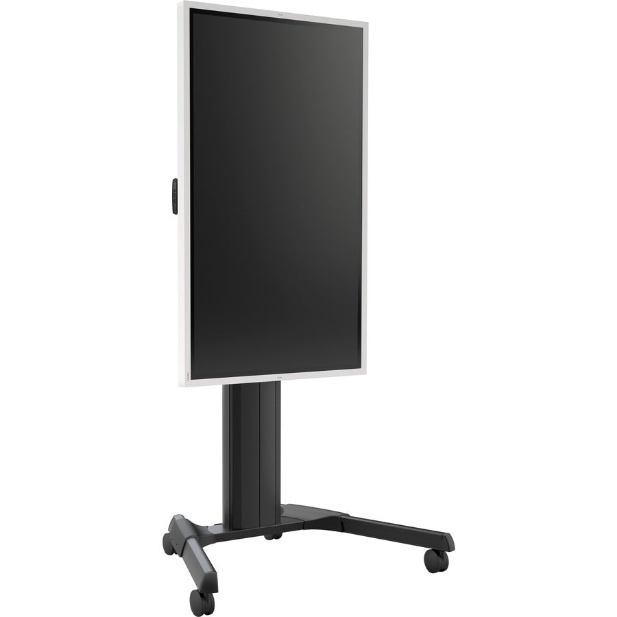 Chief Fusion Adjustable Mobile Display Cart - For Displays 42-86" - Black LPAUB