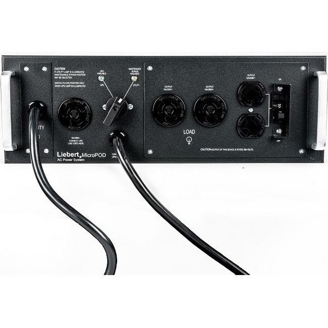 Vertiv Liebert MicroPOD - (2) NEMA L6-15R| (2) L6-20R| UPS Maintenance Bypass MP2-220N