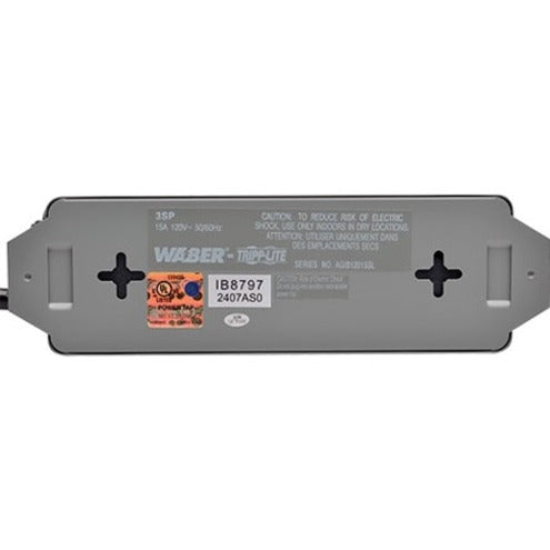 Tripp Lite by Eaton Industrial Power Strip, 3-Outlet, 6 ft. (1.8 m) Cord, NEMA 5-15P Plug, Switch Guard 3SP