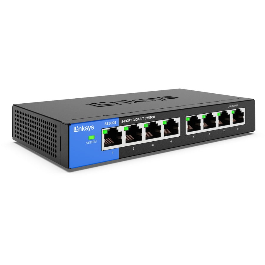 Linksys 8-Port Gigabit Ethernet Switch SE3008