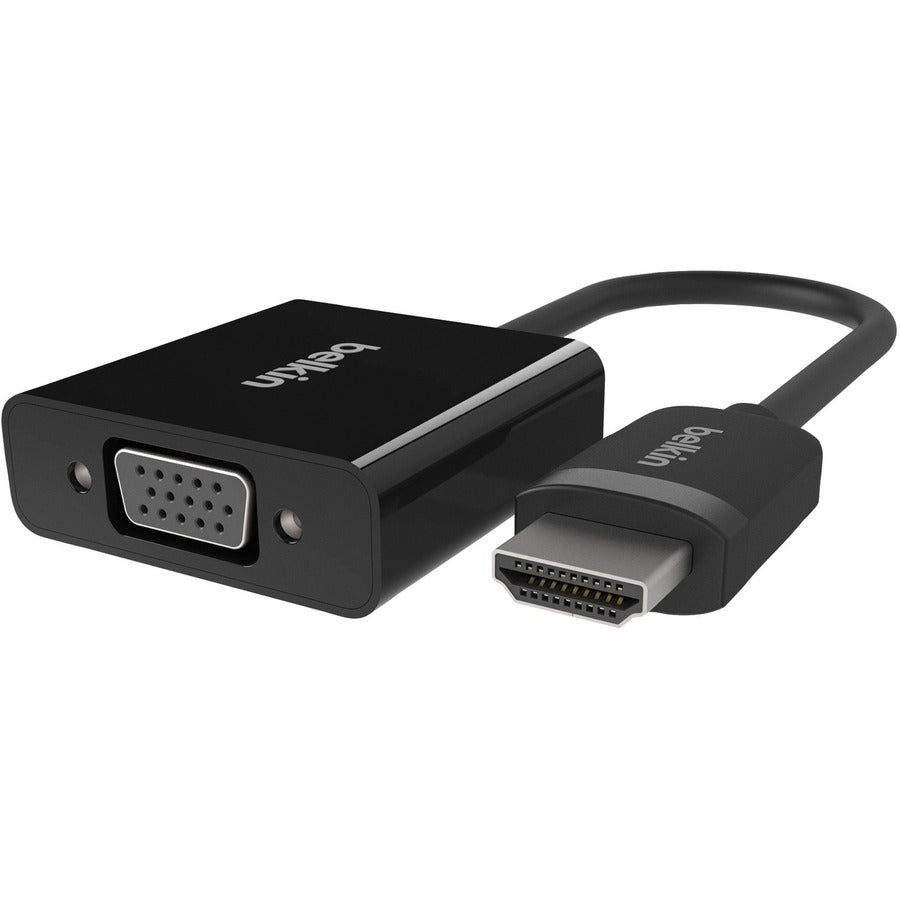 Belkin HDMI to VGA with Audio Adapter Cable for portable devices - 3.5mm Audio Adapter, M/F, 1080p F2CD058