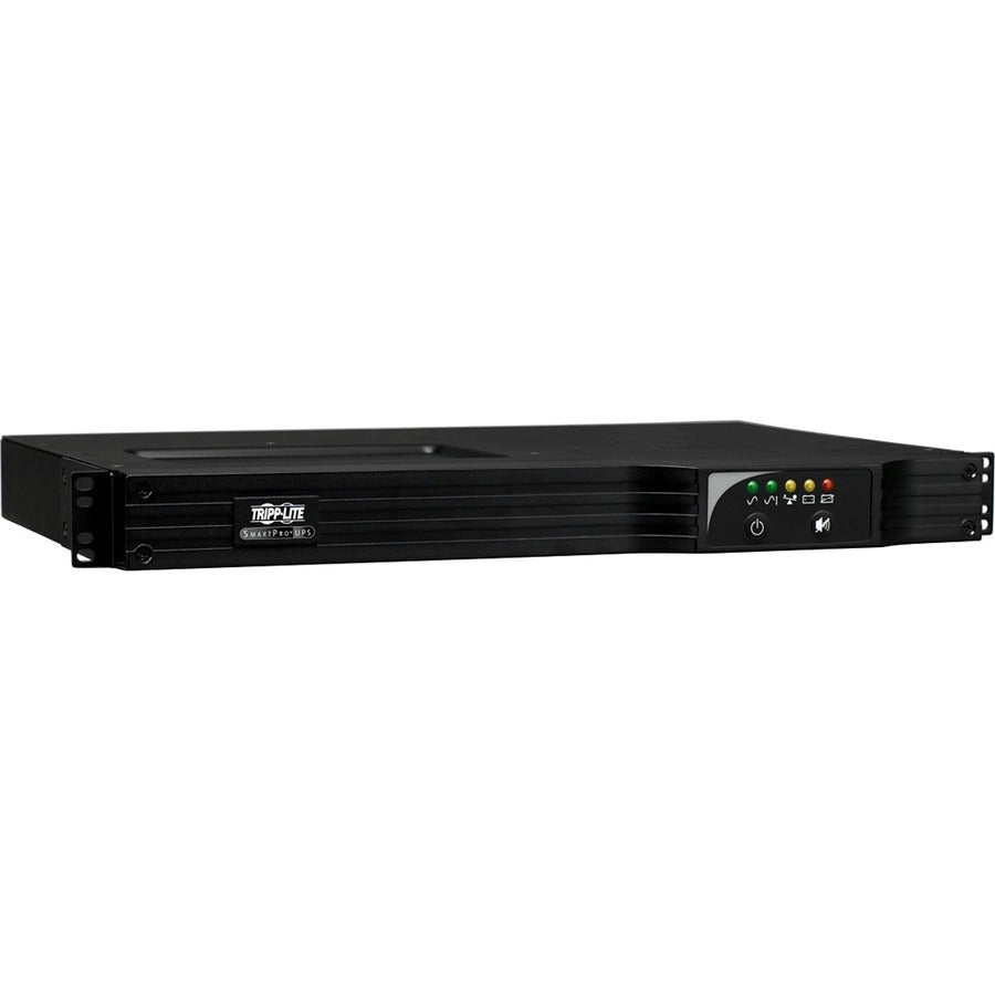 Tripp Lite by Eaton TAA-Compliant SmartPro 120V 500VA 300W Line-Interactive UPS, 1U Rack/Vertical, Network Card Options, USB, DB9 Serial SMART500RT1UTAA