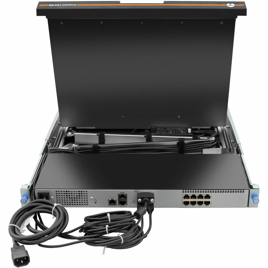 Vertiv Avocent LRA Rack Console 18.5" LCD Widescreen,16-Port, Keyboard with Touchpad LRA185KMM16D-G01